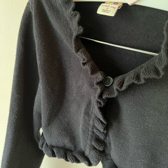 3T Sweet Ivy Black half sweater - Picture 2 of 4